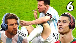 Messi & Ronaldo React To Funny Clips 6!