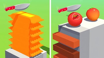 Slice It All Game! Super Satisfying & Relaxing ASMR Slicing Video NEW UPDATE