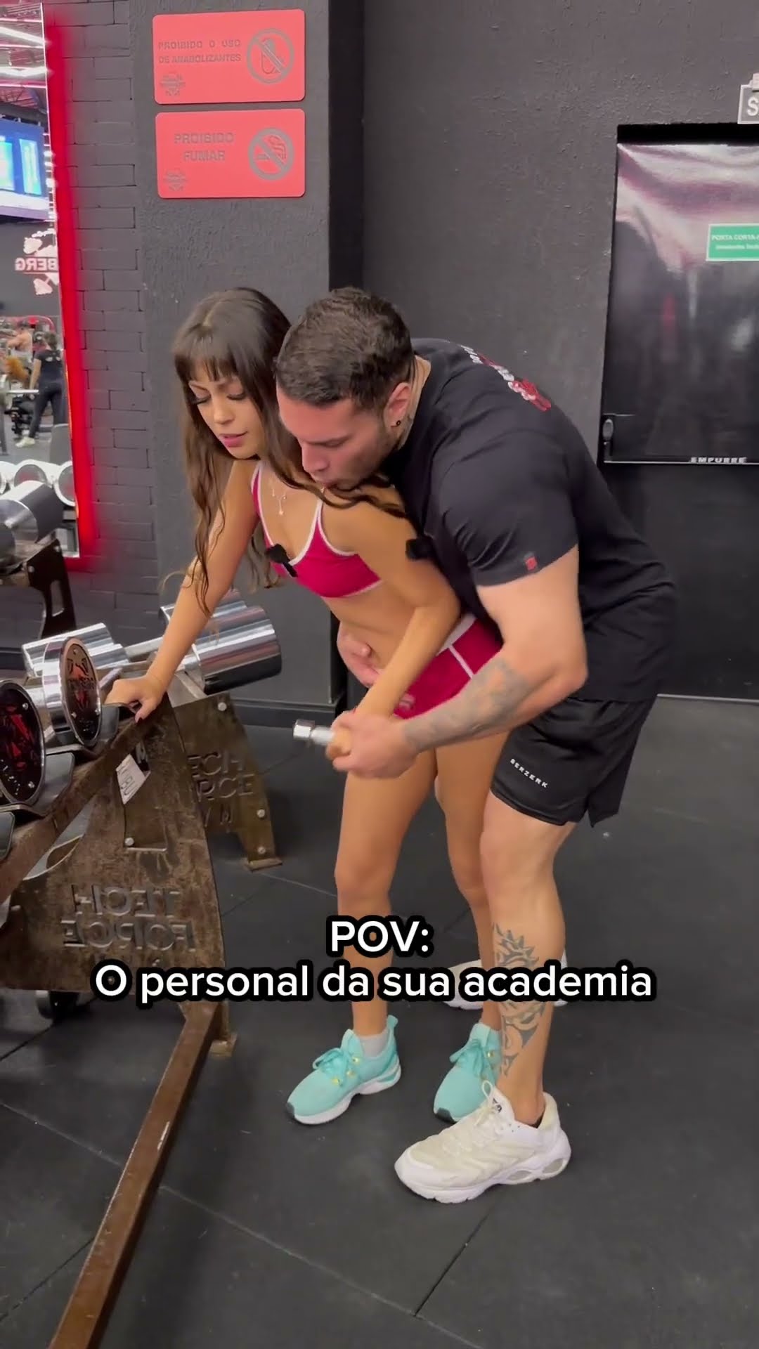 O personal da academia