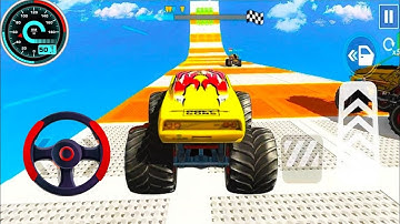 Monster Truck Mega Ramp Stunt Games - Monster Truck Stunt Game 3D - Gameplay Android 2024 #41