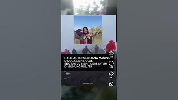 Rinjani berduka #feedshorts #reaction