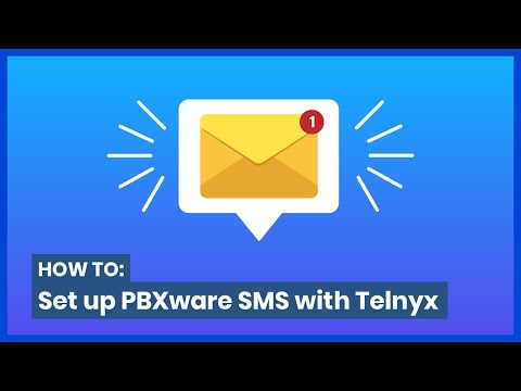 How to set up PBXware SMS with Telnyx provider