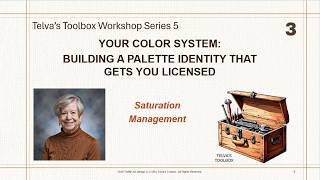 Your Color System #3 - Saturation Management for Pattern Designers - The 4 Methods that work