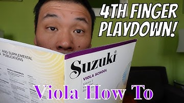 Suzuki 4th Finger Super Review/Playdown! Viola How To/Walkthrough