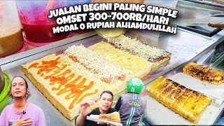 OMSET TEMBUS 700 RIBU/HARI CUMA JUALAN ROTI BAKAR BANDUNG