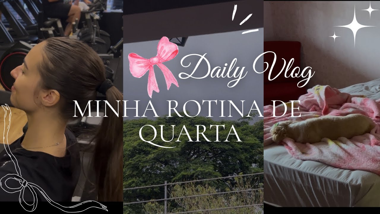 Daily Vlog 🎀✨ | Minha quarta-feira produtiva 💫 limpando meu quarto e bate-papo sobre livros 📖🤍