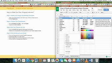 Progress Indicator Bar   Flippity net