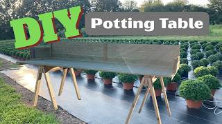 Building a DIY Potting Table