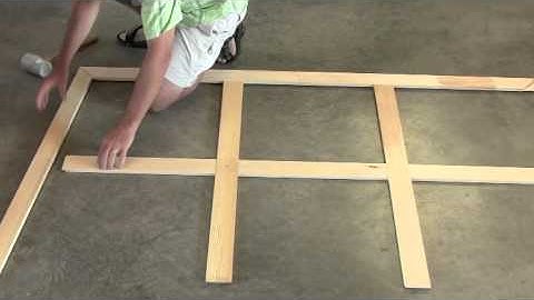 Upper Canada Stretchers | Assembly of a typical stretcher