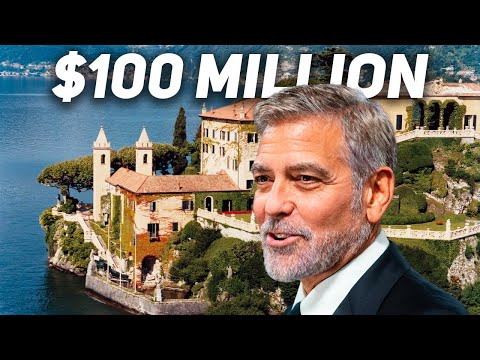 Video: George'o Clooney namas: 30 milijonų dolerių vila Italijoje beveik išauga už 