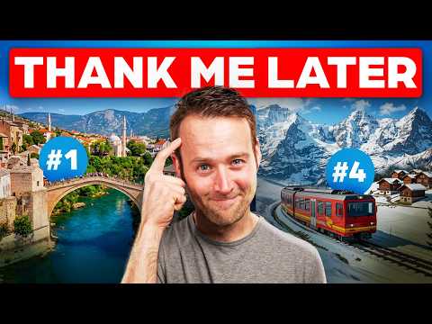 7 INCREDIBLE Europe Trips You Can Just Copy (10 Days Each)