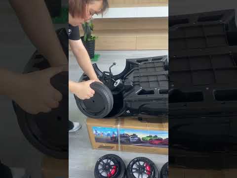 install the ride on car part 3 licensed #Dodge Charger #hellcat  zbtoycar #zhenbao #rideon