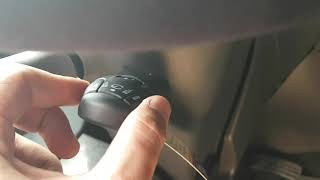 2014 Joy Paket Araca Psa Kol Ile Hız Sabitleme Hız Sınırlama Işlemini Yaptık