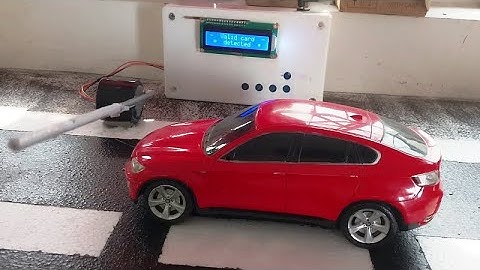 Awarded Arduino-RFID based Automatic Toll Gate Project for beginner - Automatic Smart Car barrier