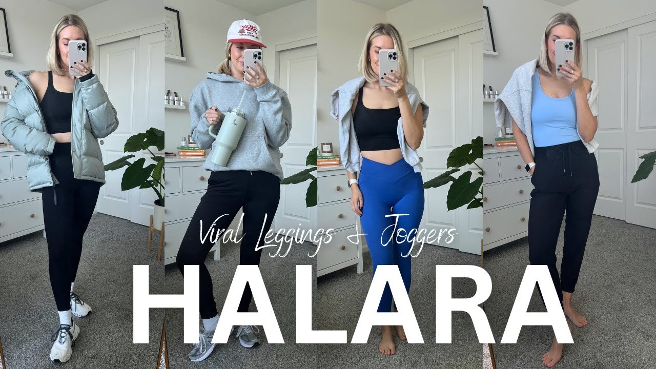 HALARA Viral Leggings & Jogger Review & Sizing Guide