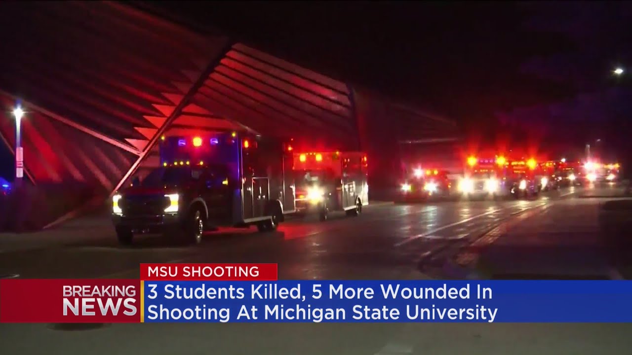 3 students killed, 5 more wounded in shooting at Michigan State ...