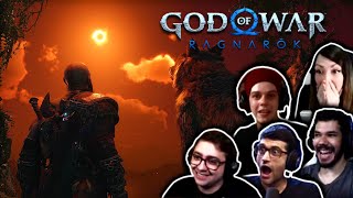 YOUTUBERS REAGINDO AO NOVO TRAILER DE GOD OF WAR RAGNAROK - STATE OF PLAY 2022