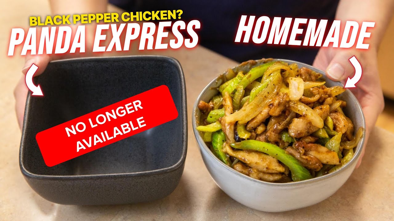 Как приготовить курицу Panda Express с черным перцем дома за 2 доллара
