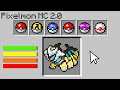 Minecraft Pixelmon but I tried to catch rare new pokemon...