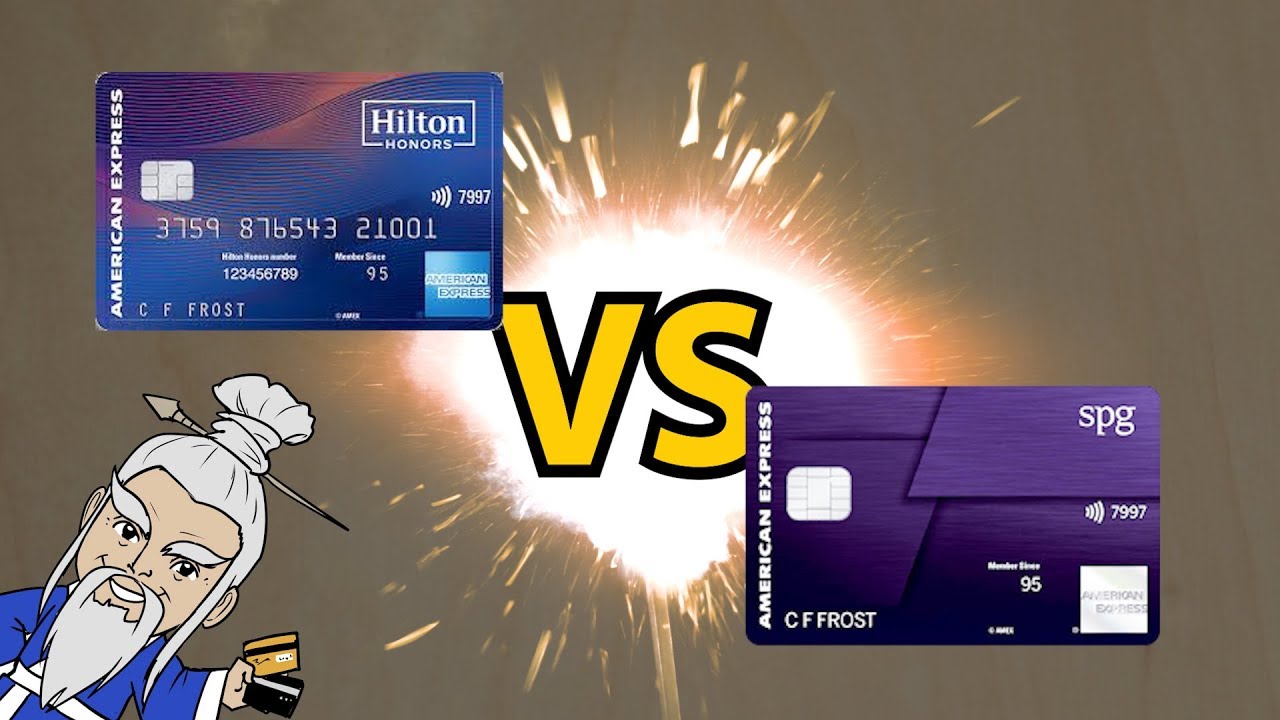 Hilton Aspire Card Vs Spg Luxury Card Which Is A Better Deal Youtube