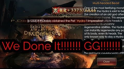 Legacy of Discord - Diablo666 - Activating Hydra 🤯 - Pushing Red Shield