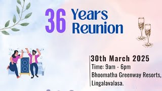 CBM High School (1988-89 Batch) 36 Years Reunion Party