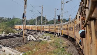 HOWRAH To SECUNDERABAD | Full Journey 12703/Falaknuma Express, Indian Railways Video in 4k ultra HD