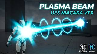 Plasma Beam in Unreal Engine 5 Niagara