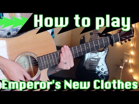 Emperor's New Clothes - Panic! at the Disco | EASY GUITAR TUTORIAL