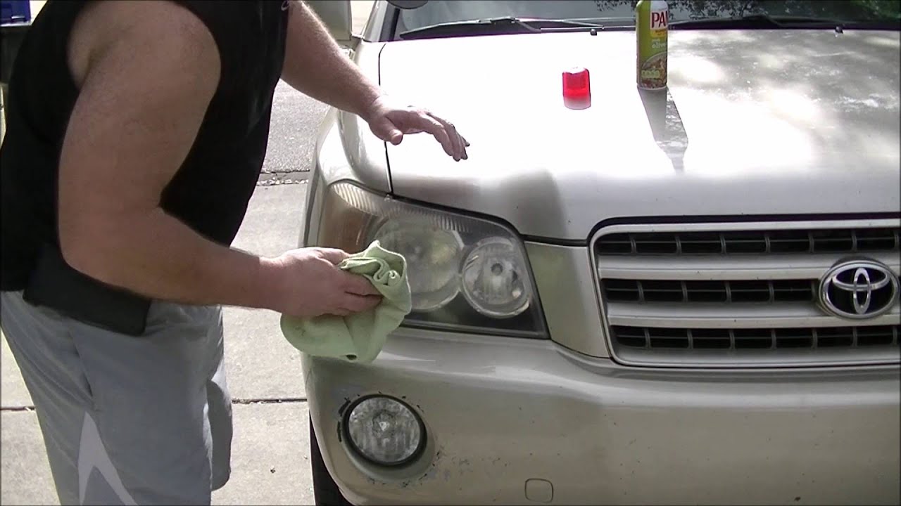 DIY How to Clean Cloudy Headlights for Free - YouTube