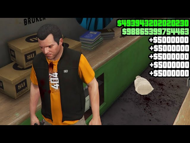 Dinheiro Infinito MODO HISTÓRIA GTA V  Como Ficar Milionário no GTA 5  Offine ( Sem Programas ) 