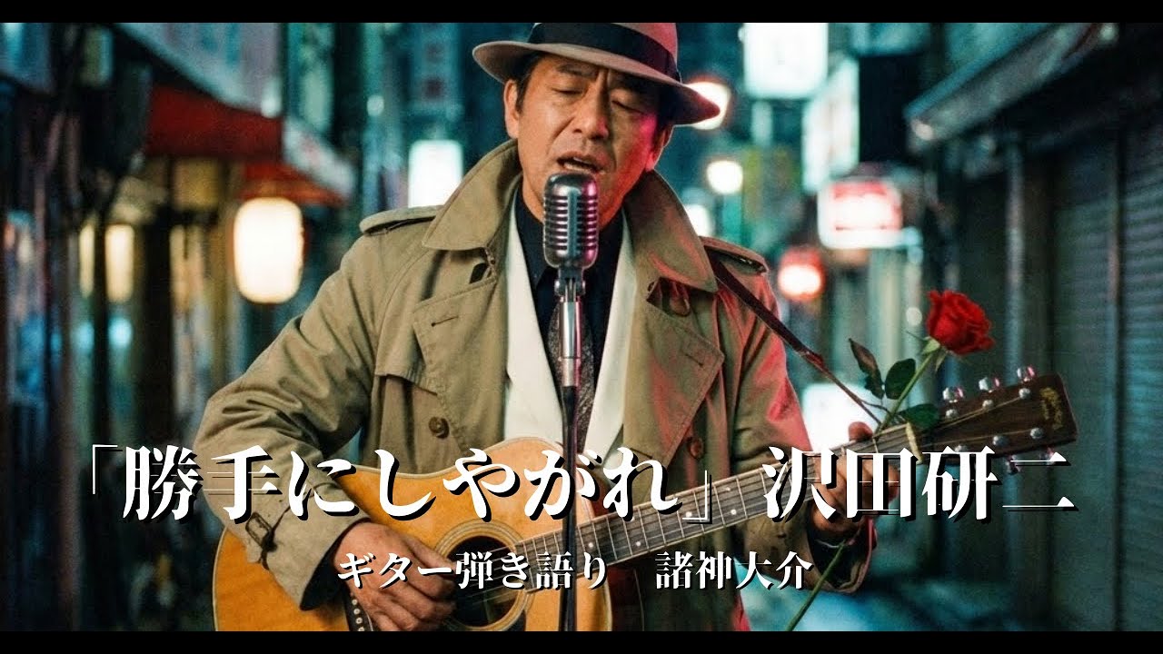 ギター弾き語り 「勝手にしやがれ」 沢田研二｜諸神 大介
