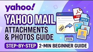 Yahoo Mail Attachments & Photos Guide 2026 Step by Step Beginner Guide 2 Min