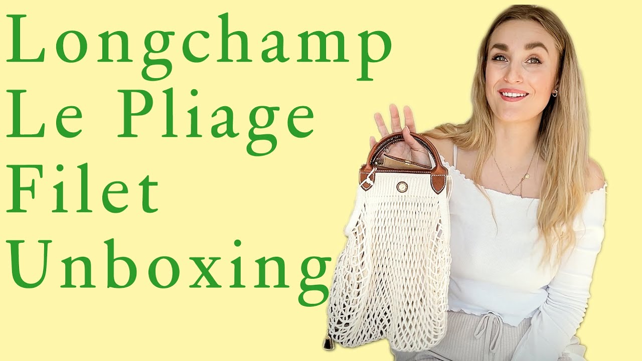 BagReview: Longchamp Le Pliage Filet in Blush + What Fits and Try On 