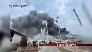 Smoke advisory issued as Agri-Star plant burns in Postville