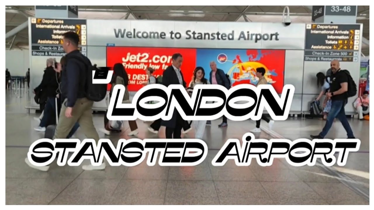 Stansted Airport Duty Free And Restaurants Walk Tour YouTube