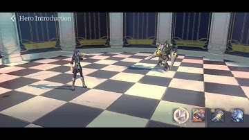 Exos heroes Fated Hero Yuri Lowell, Skills showcase