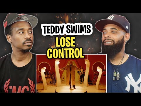 AMERICAN RAPPER REACTS TO - Teddy Swims - Lose Control (Live)