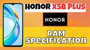 How To Check RAM Memory On Honor X5b Plus / RAM Specification
