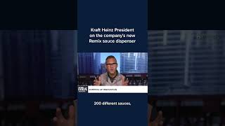 Kraft Heinz president on the company's new Remix sauce dispenser #Shorts #CNBCEvolve