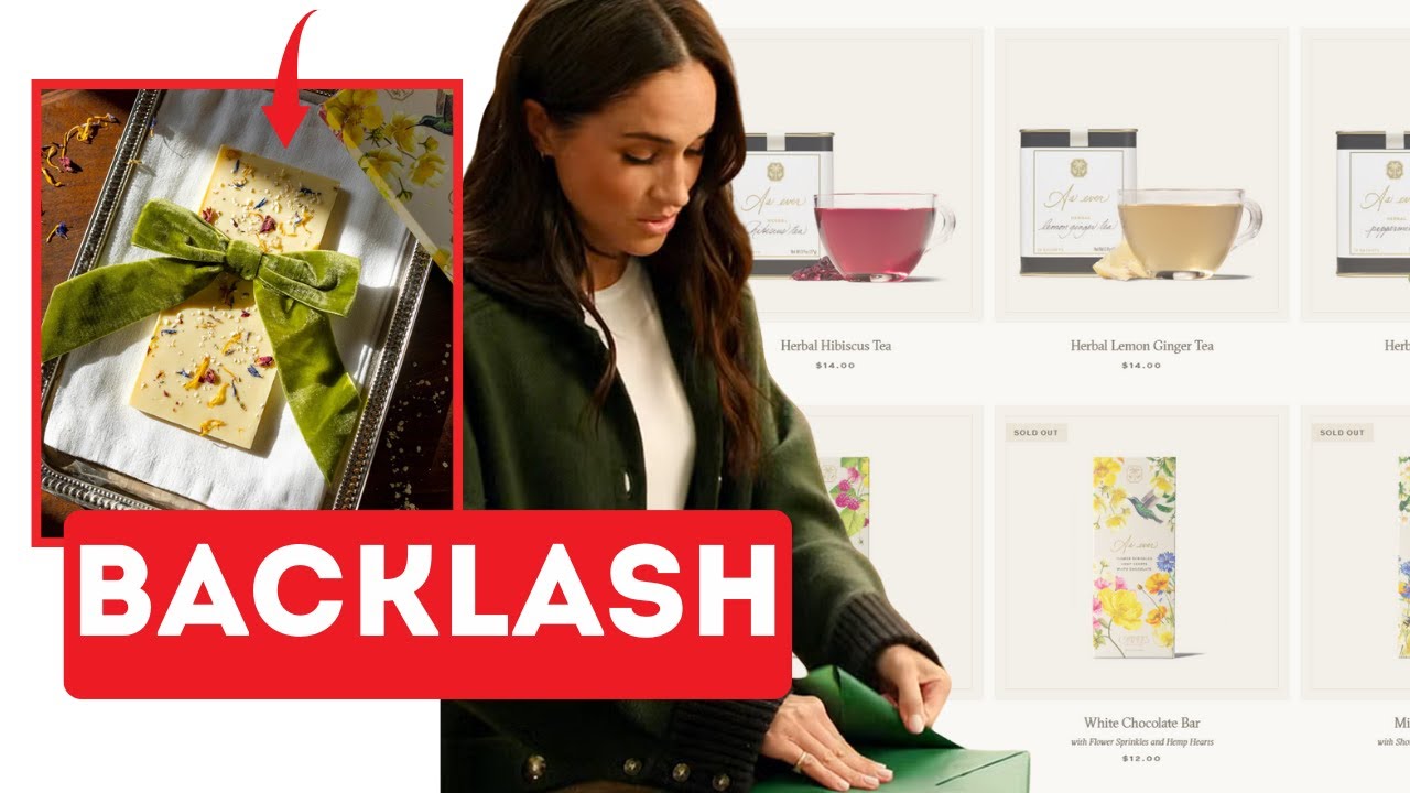 Customers RAGE as Meghan Markle Puts Flower Sprinkles on Chocolate!