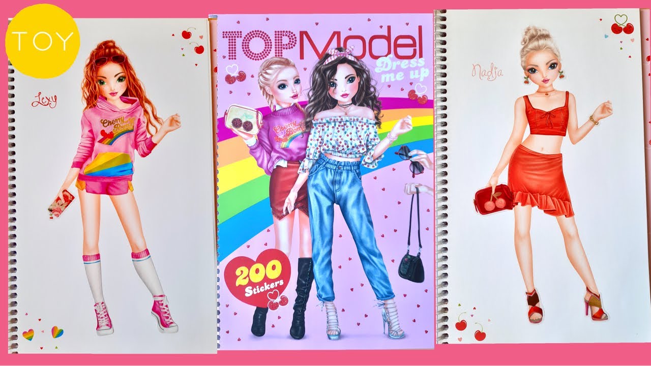 Top Model Dress Me Up Sticker Youtube