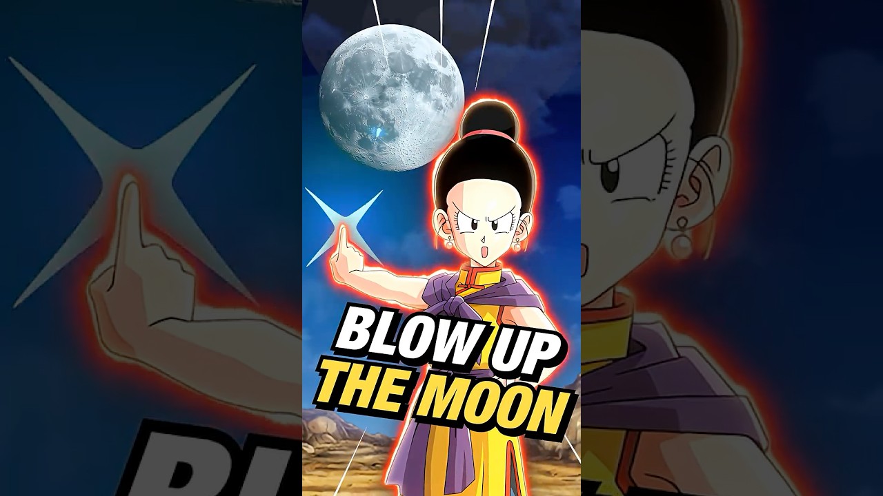 CAN Chi-Chi BLOW UP The Moon?  #dragonball #dbz #goku