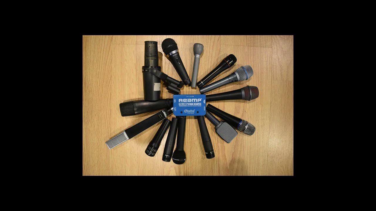 17 MIC (GUITAR REAMP SHOOTOUT) YouTube