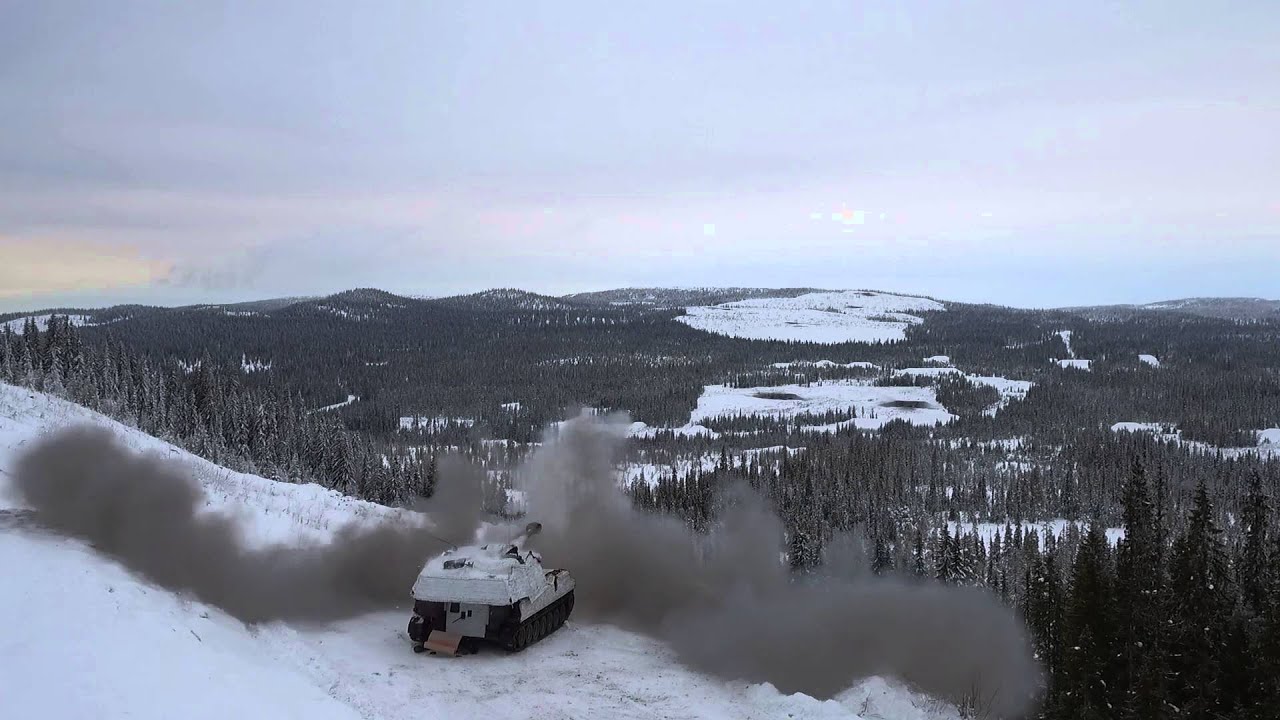 Testskyting av artillerisystemer