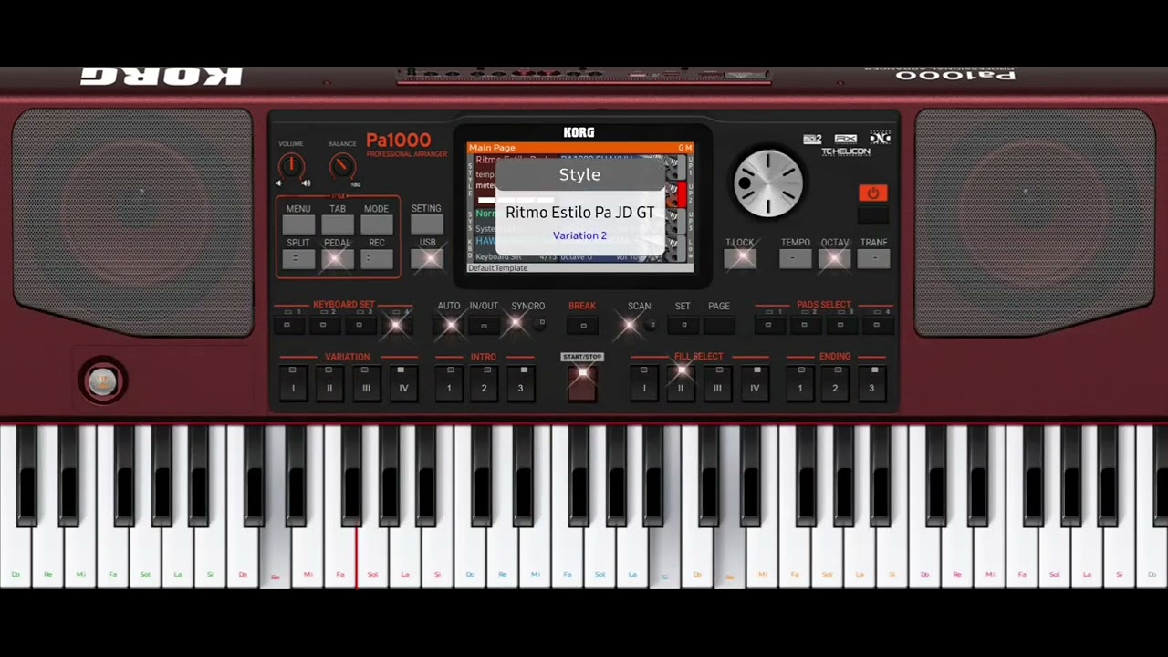 Ritmo para Org26 | lo mas nuevo estilo korg pa