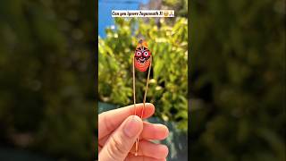 Painting Jagannath Ji on😳 ? 🥹🕉🚩 #youtubeshorts #art #drawing #artshorts #jagannath #jagannathtemple