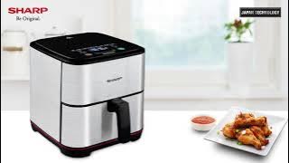 Sharp Air Fryer KF - AF70RT - S  (English)