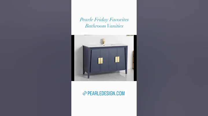Pearle Friday Favorites - Bathroom Vanities