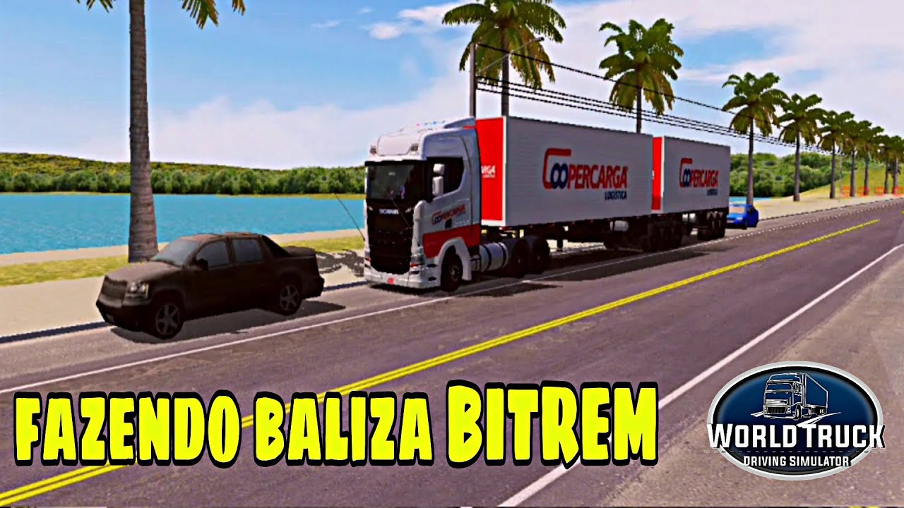 SIMULANDO VIDA REAL NO WTDS FAZENDO BALIZA NO BITREM BAÚ